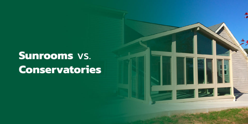 Sunrooms Vs Conservatories