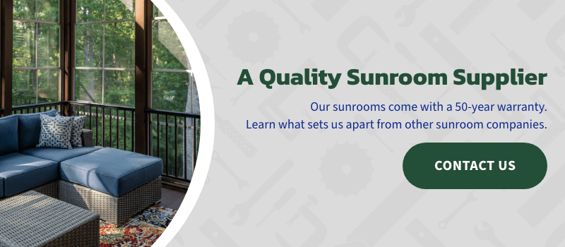 A quality sunroom supplier