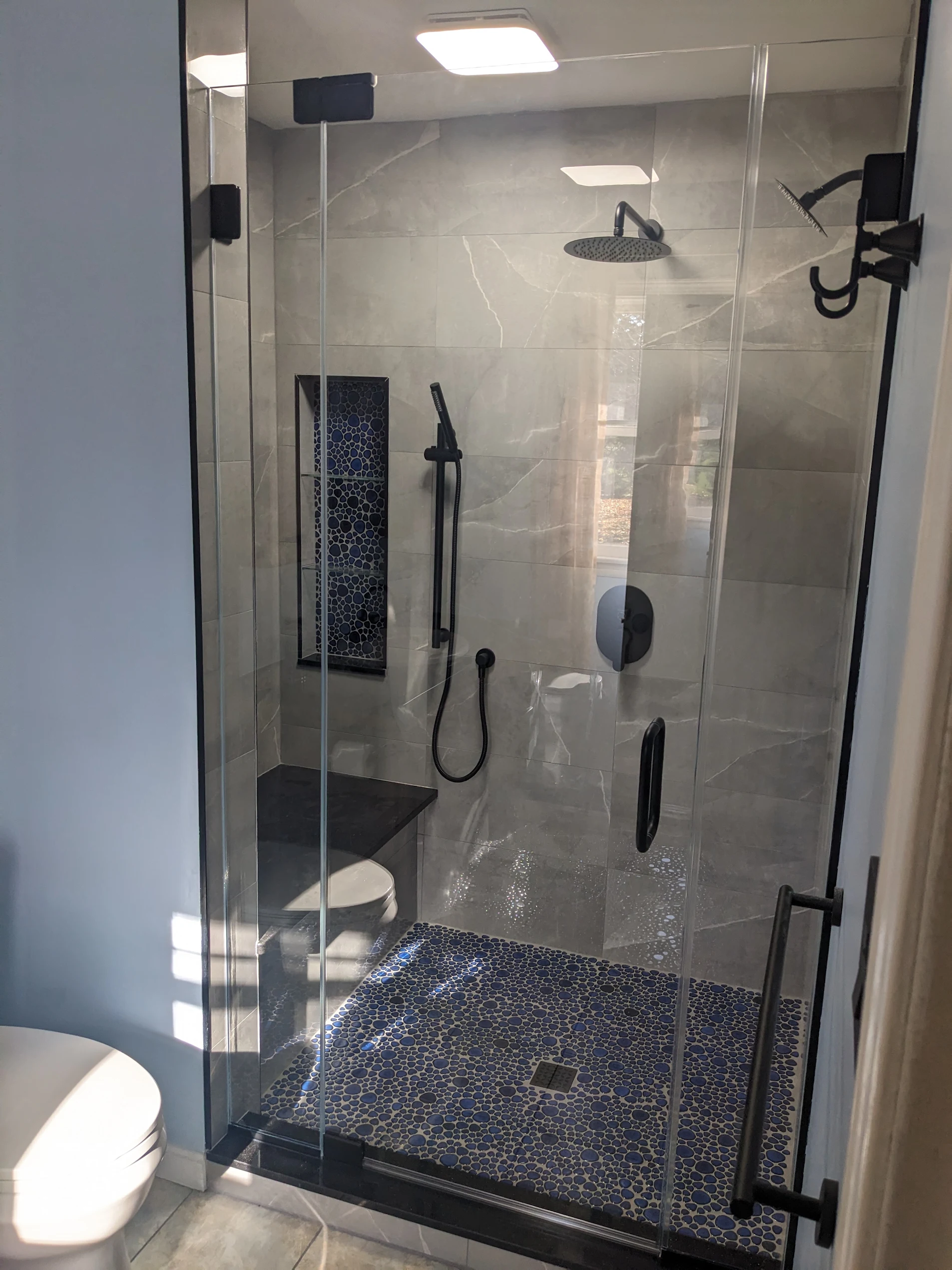 Glass Shower Door Installation in York, Pennsylvania