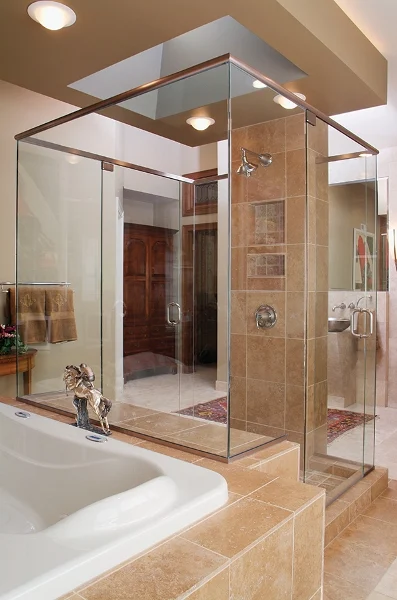 Glass Shower Door Installation in York, Pennsylvania