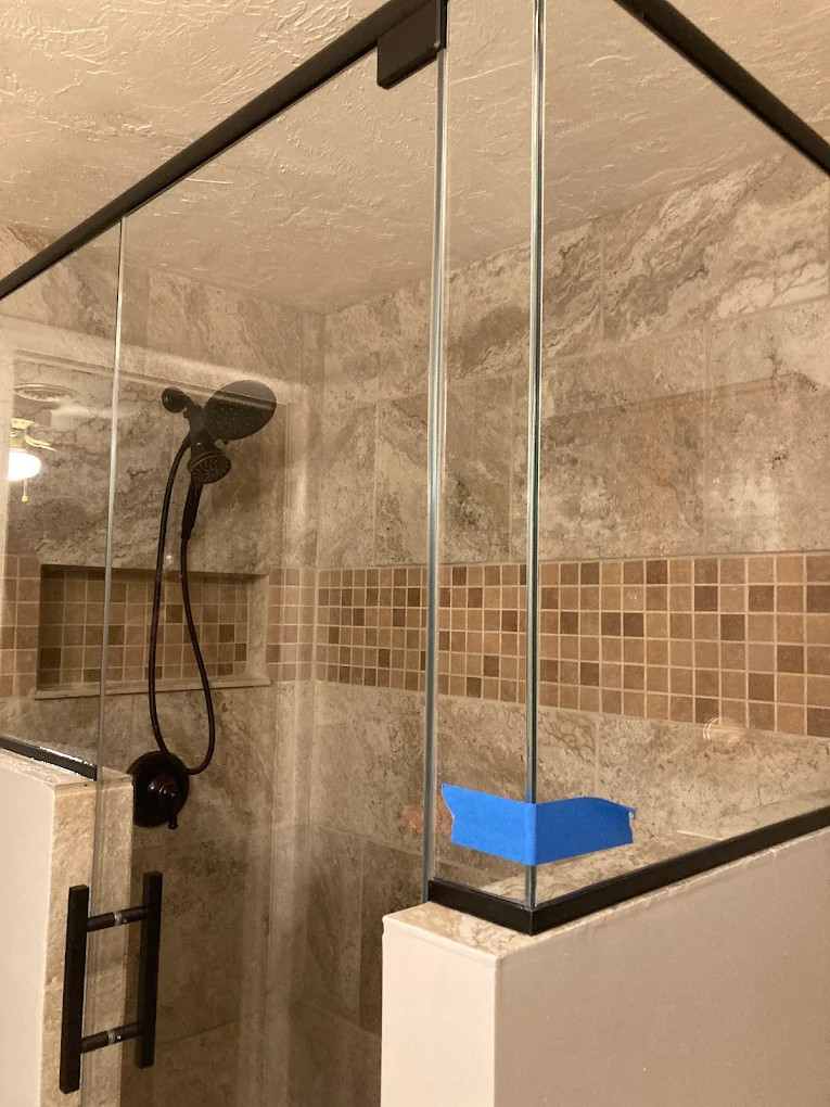 Glass Shower Door Installation in York, Pennsylvania